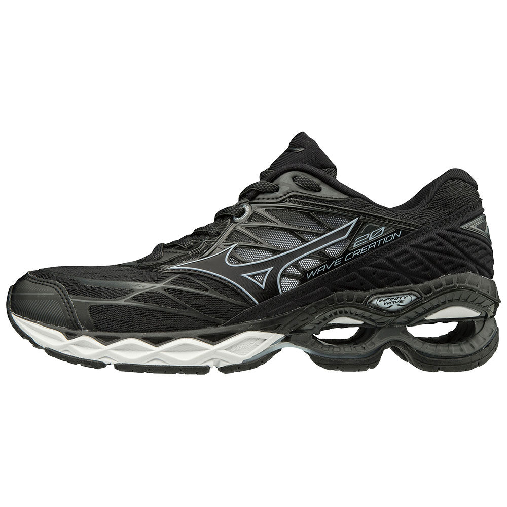 Tenis Para Correr Mizuno WAVE CREATION 20 Para Mujer Negros/Azules 6729158-TW